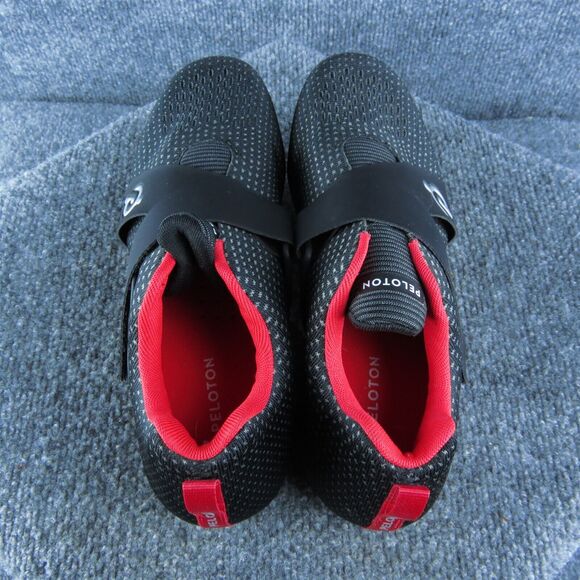Peloton Altos Cycling Men Sneaker Shoes Size 7.5 Medium Black Synthetic‎ Strap - Picture 6 of 10